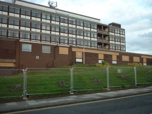 Billinge Hospital taken shortly after closure