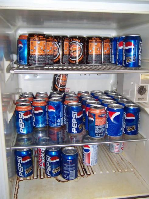 Old cans of pop Old cans of pop