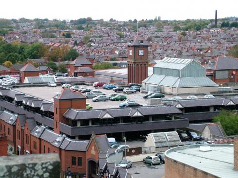 Looking beyond the Galleries car park