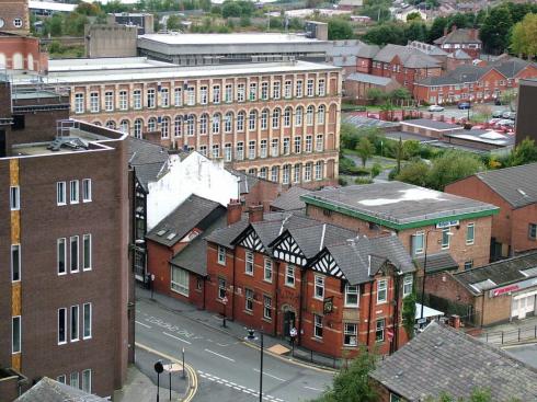 The Anvil, Coops Building and Dorning Street