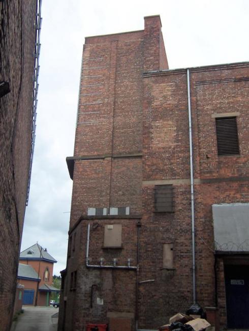 Back of Ritz Cinema Back of Ritz Cinema
