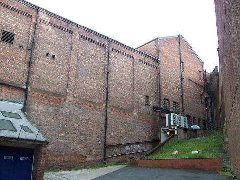 Back of Ritz Cinema Back of Ritz Cinema