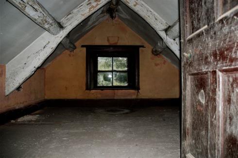 Original timbered roof space Original timbered roof space