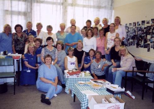 Staff at Billinge Hospital