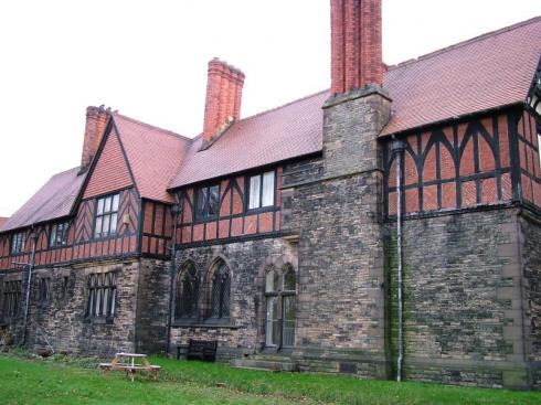 The rear of Wigan Hall / Rectory. The rear of Wigan Hall / Rectory.