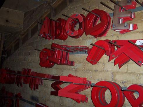 Ritz Cinema letters Ritz Cinema letters