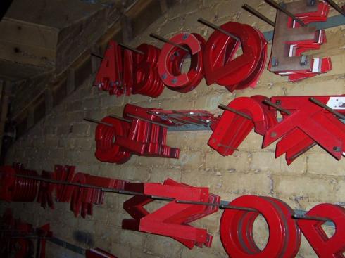 Ritz Cinema letters