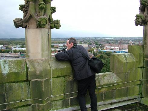 Graham takes a photo Graham takes a photo