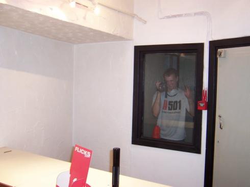 One of Joe's mates filming One of Joe's mates filming