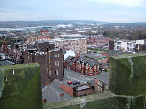 View over Coops towards the JJB Stadium View over Coops towards the JJB Stadium