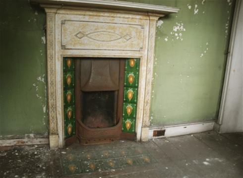 Original fireplace