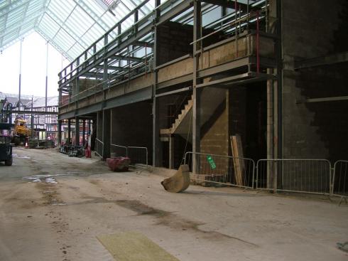 Inside the Grand Arcade, looking towards the top of town Inside the Grand Arcade, looking towards the top of town