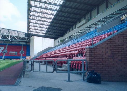 View of the West Stand (Has 6012 seats) View of the West Stand (Has 6012 seats)