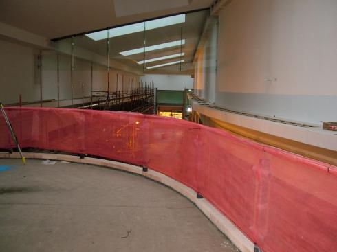 Upper food deck which will be the Casino Cafe Upper food deck which will be the Casino Cafe