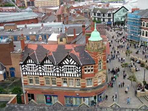 Thomas Cook and the town centre Thomas Cook and the town centre