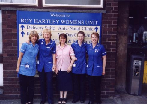 Staff at Billinge Hospital