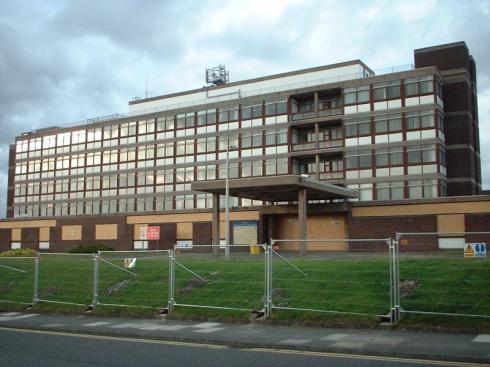 Billinge Hospital taken shortly after closure