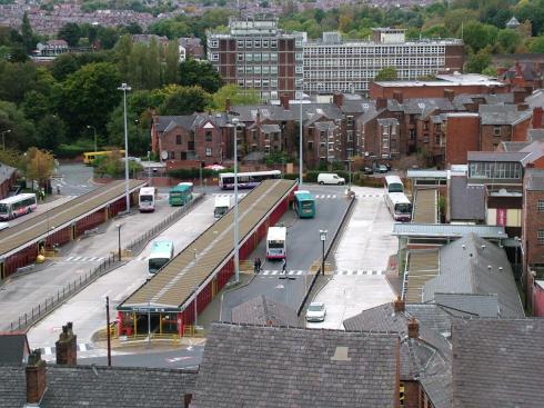 Wigan Bus Station and Wigan College Wigan Bus Station and Wigan College