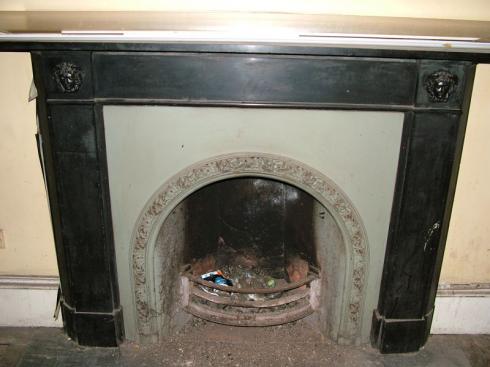 Original fireplace