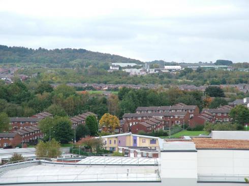 View towards Longshoot and Whelley