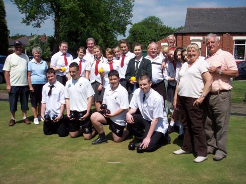 St Edmund Arrowsmith High School bowling St Edmund Arrowsmith High School bowling