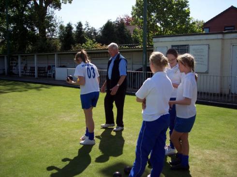 Cansfield High School bowling at GHBC