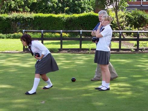 Bowling at Ashton Recreation Society