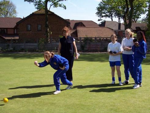 Cansfield High School bowling at GHBC