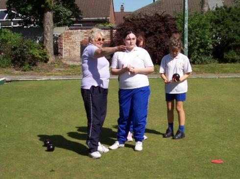 Cansfield High School bowling at GHBC