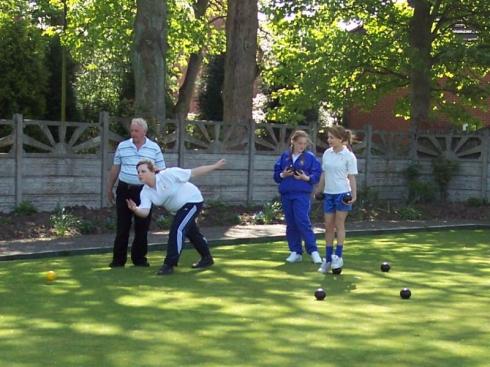 Cansfield High School bowling at GHBC