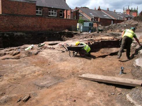 The site of the Roman Dig