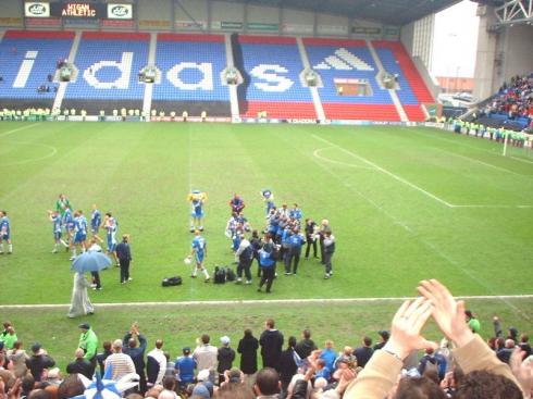 Wigan Athletic F.C. Nationwide Division Two Winners 2003