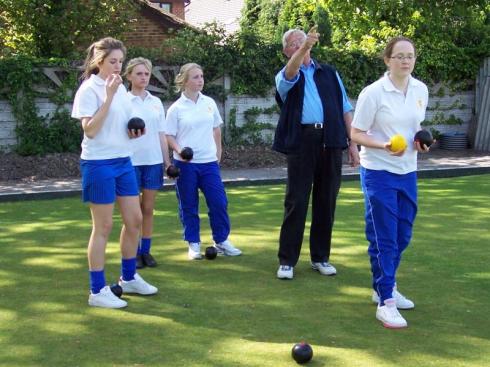 Cansfield High School bowling at GHBC