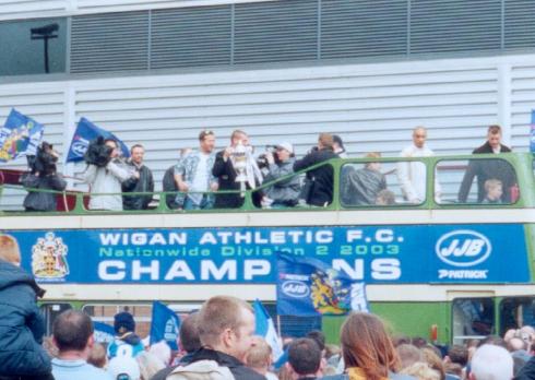 Wigan Athletic F.C. Nationwide Division Two Winners 2003