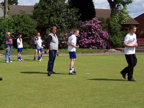 Cansfield High School bowling Cansfield High School bowling
