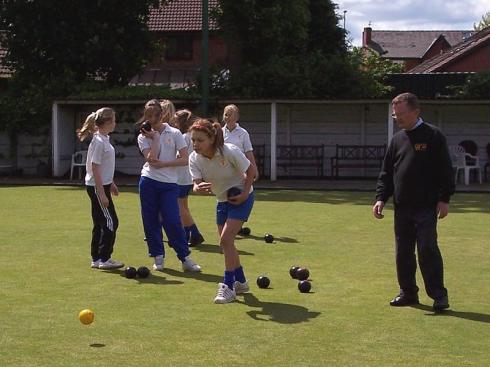 Cansfield High School bowling Cansfield High School bowling