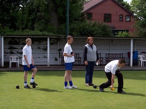 Cansfield High School bowling Cansfield High School bowling