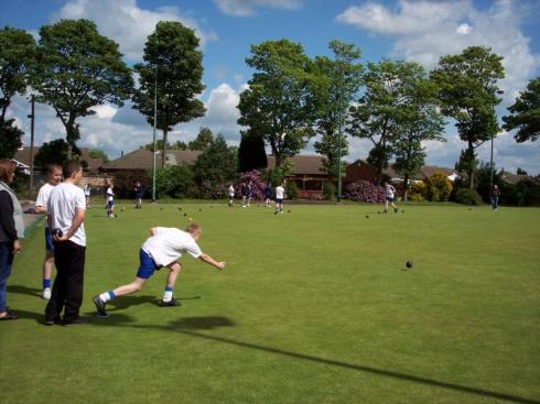 Cansfield High School bowling Cansfield High School bowling