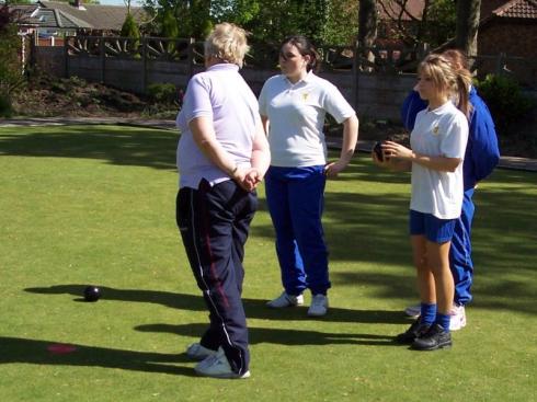 Cansfield High School bowling at GHBC