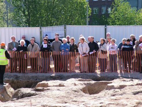 Just some of the hundreds that turned up on the open day