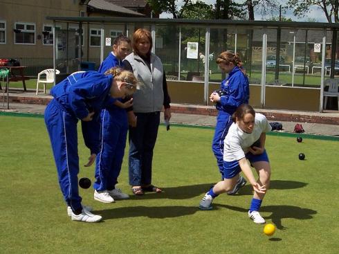 Cansfield High School bowling Cansfield High School bowling