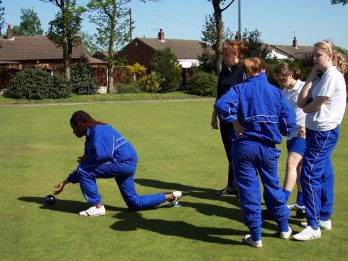 Cansfield High School bowling at GHBC