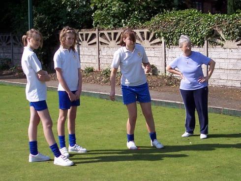Cansfield High School bowling Cansfield High School bowling