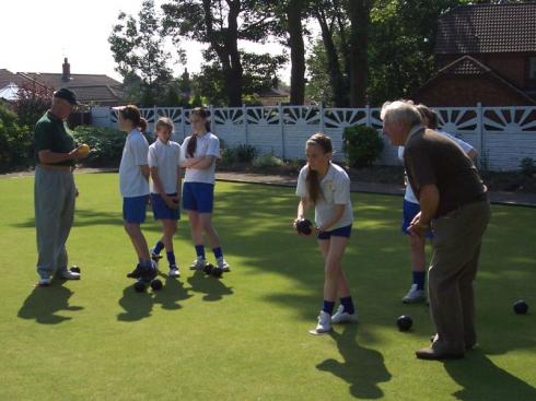 Cansfield High School bowling Cansfield High School bowling