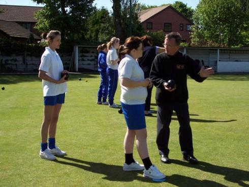 Cansfield High School bowling at GHBC