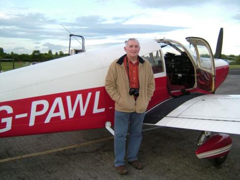 David 'Biggles' Devine prior to mission David 'Biggles' Devine prior to mission