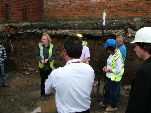 Ian Miller addresses the Wigan Heritage Network