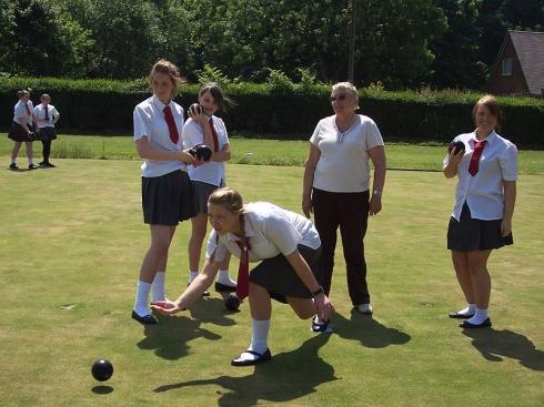 St Edmund Arrowsmith High School bowling St Edmund Arrowsmith High School bowling