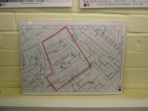 1890 map showing Park's Yard 1890 map showing Park's Yard