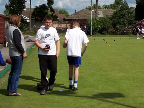 Cansfield High School bowling Cansfield High School bowling